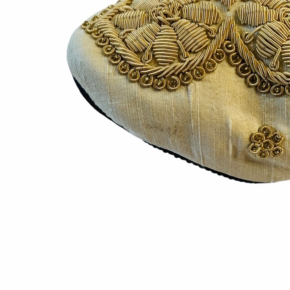 SAACHI Silk Embroidered Slides size 7 - Picture 15 of 15